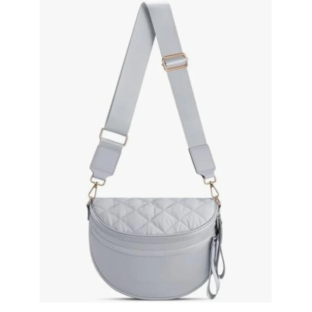 Oscaurt Crossbody Bag for Women, Elegant Fanny Pack Waterproof Waist Bag